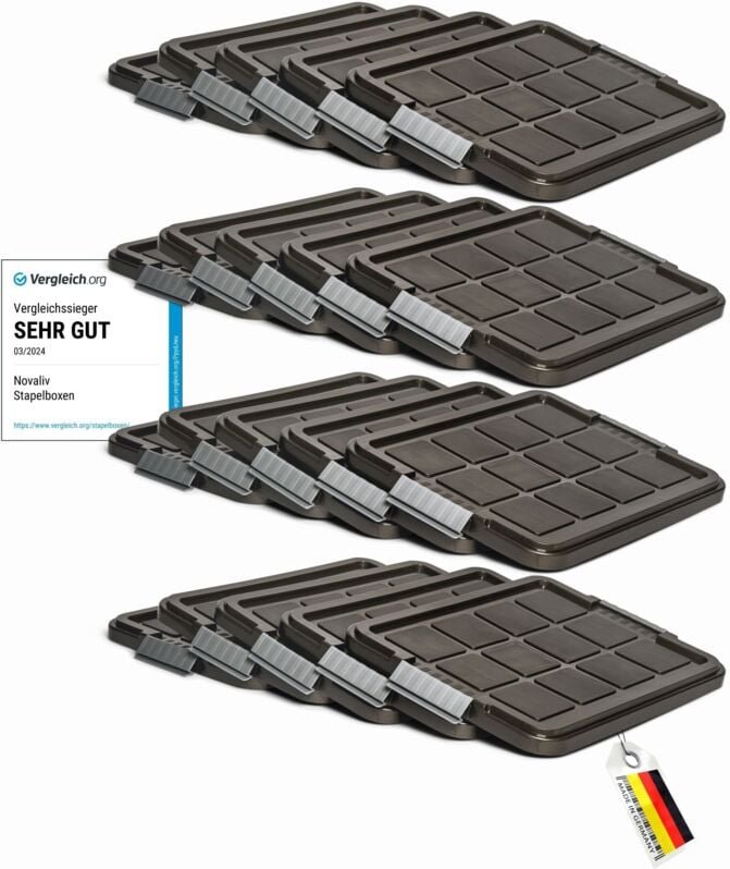 20x Novaliv Frischhaltedosen Deckel