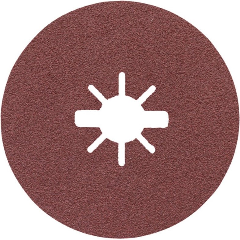 Bosch - x-lock Fiberschleifscheibe, Ø115 mm, k 80, R444, Expert for Metal, 1 Stk.