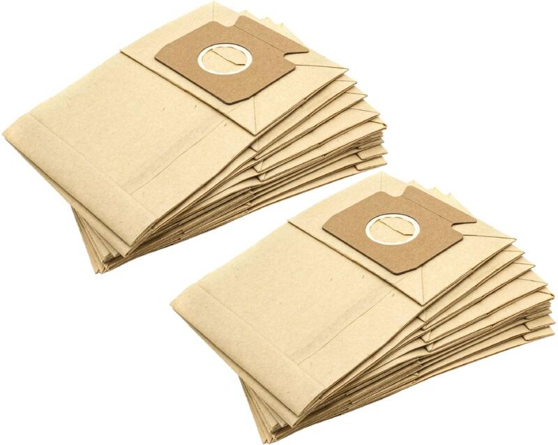 20x Staubsaugerbeutel kompatibel mit Miele S133, S134, S135, S136, S137, S138 Staubsauger - Papier, Typ b, 27cm x 13cm S...