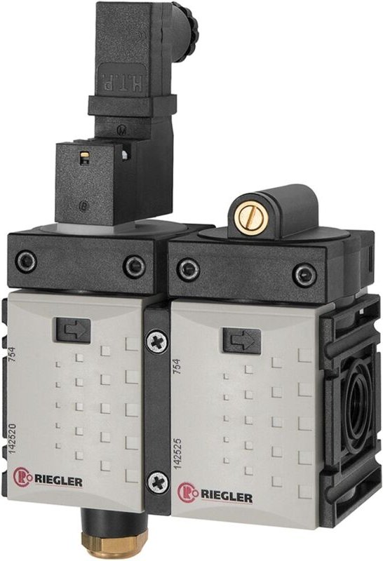 Befülleinheit »FUTURA-mini«, el. betätigt, 24 v dc, bg 0, g 1/4 - Riegler