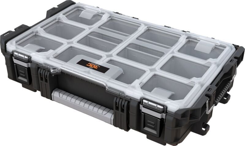 Pro Gear Clear Organizer Werkzeugkoffer - 56x34x12 cm - Grau - Keter