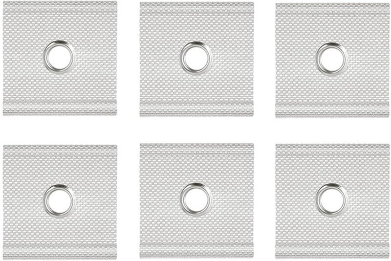 Ahlsen - Kederösen für Befestigungsschiene 5/6 mm – 7/8 mm – Packung mit 6 Haken für Zelt, Vorzelt, Camping, Wohnwagen