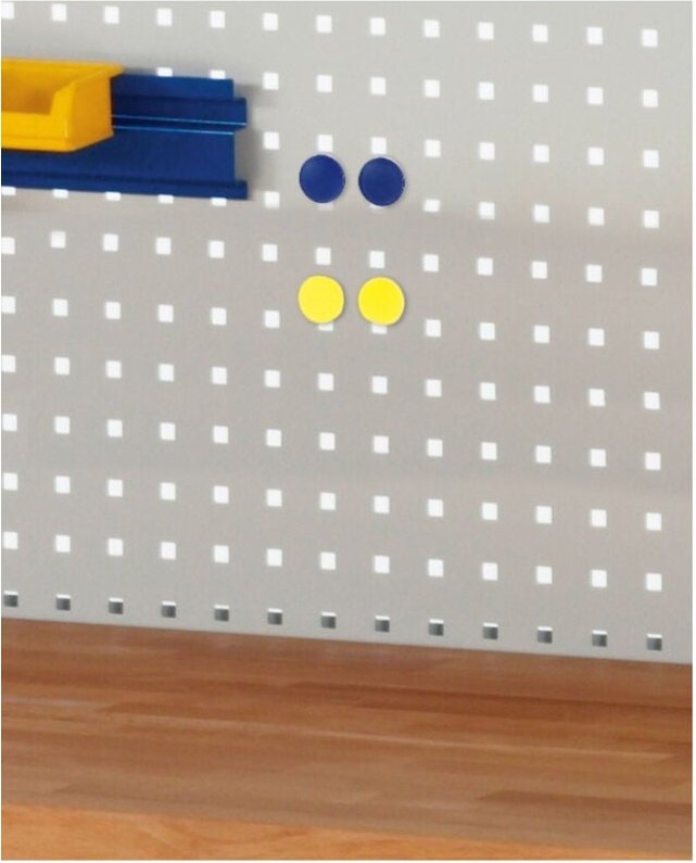 Magnete für Lochplatte (ve = 4 Stück) - RAU