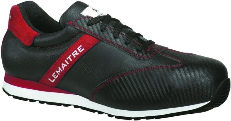 Sicherheitsschuhe niedrig BEN S3 SRC Schwarz/Rot 38
