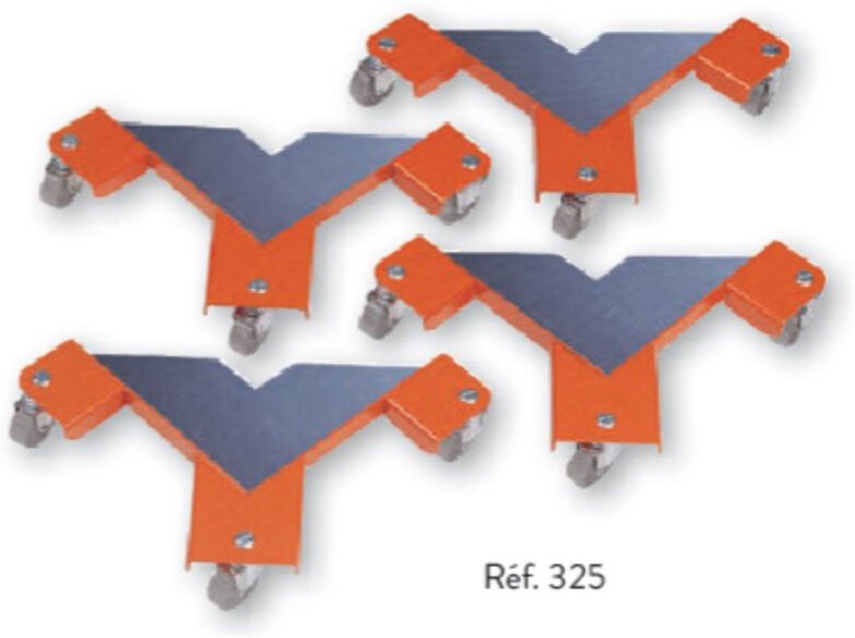 Eckkufen 4 Kufen Kraft 400KG Theard 325