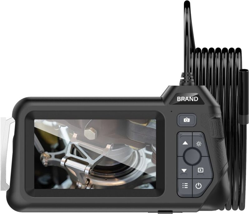 HD-Pipeline-Inspektionskamera – 080P hochauflösendes Endoskop mit 4,3-Zoll-Bildschirm, 8 mm wasserdichte Kamera für Indu...