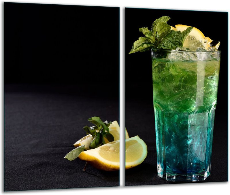 Glashakkungsbrett 2x 30x52 Küche