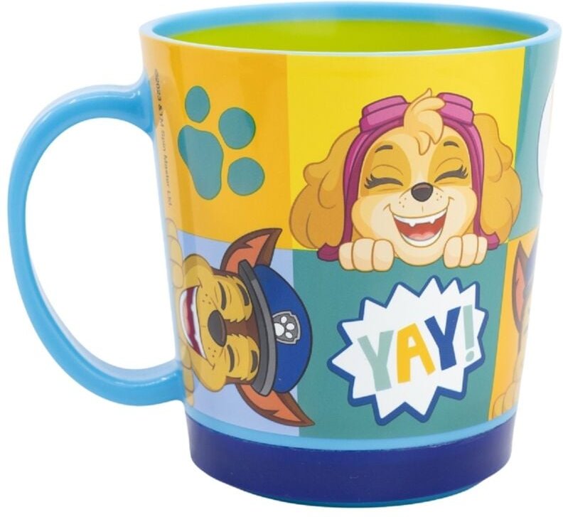 The Paw Patrol - Paw Patrol Kippsicher Trinkbecher pp 410 ml – Drop Safe Plastikbecher mit Smartgrip-System