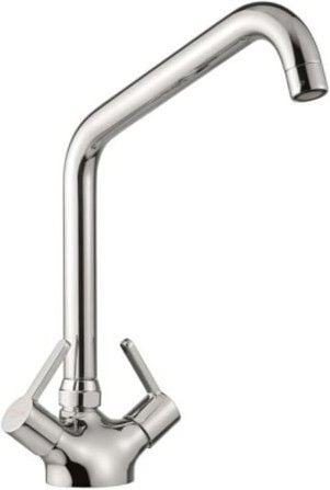 Mischbatterie mit hohem Durchfluss Art. 09442/LDC+Schwenkauslauf 09500-240 Idral KPR00-240/42 Verchromt - Messing