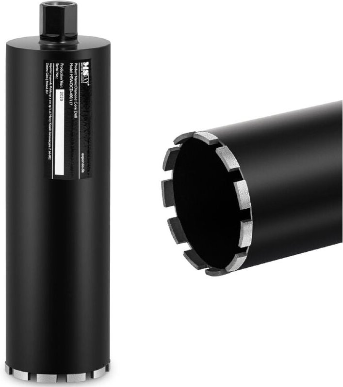 MSW - Diamantbohrkrone Bohrkrone Kernbohrgerät Kernbohrer Stahl Beton 127 x 400 mm