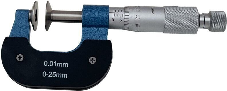 MIB - Bügelmessschraube mit Teller 150 - 175 mm Tellermessfläche 30 mm