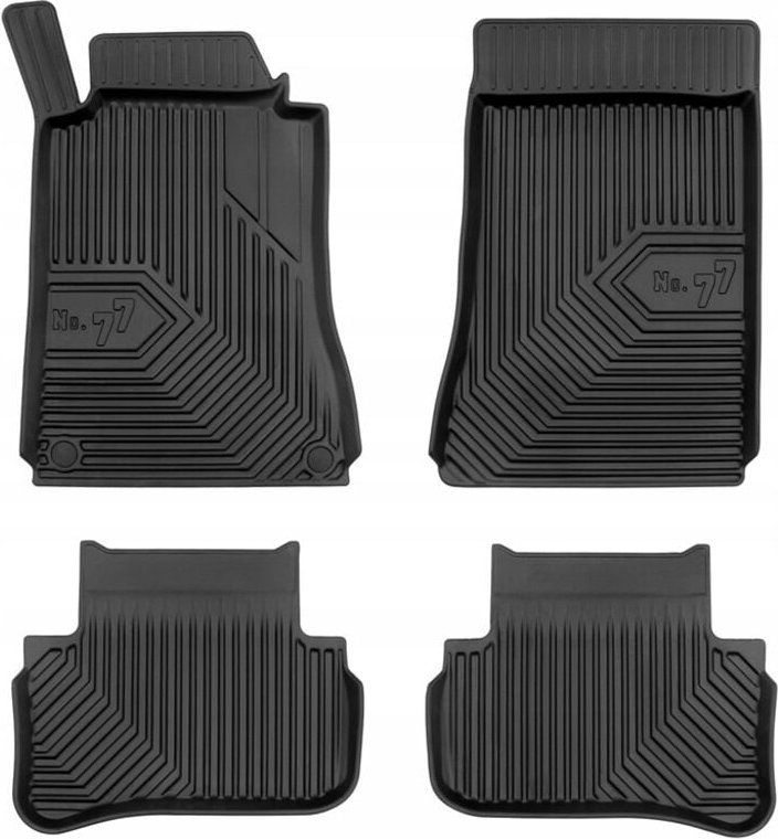 Gummimatten Mercedes-Benz C-Klasse S203 Kombi 2000-2007 KOFFERRAUM 77