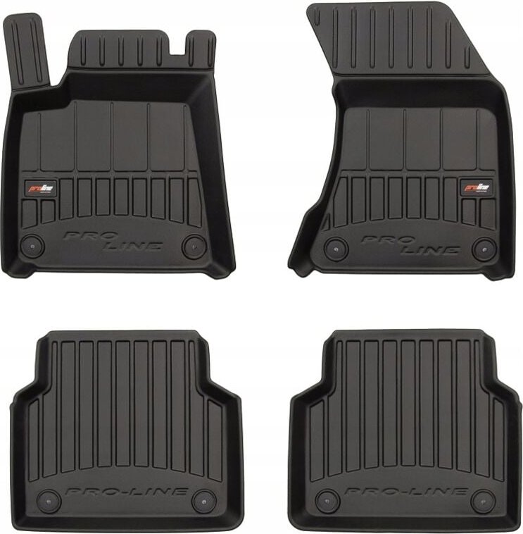 Gummimatten, Fußmatten Audi A8 D4 2009-2017 3D Mulde