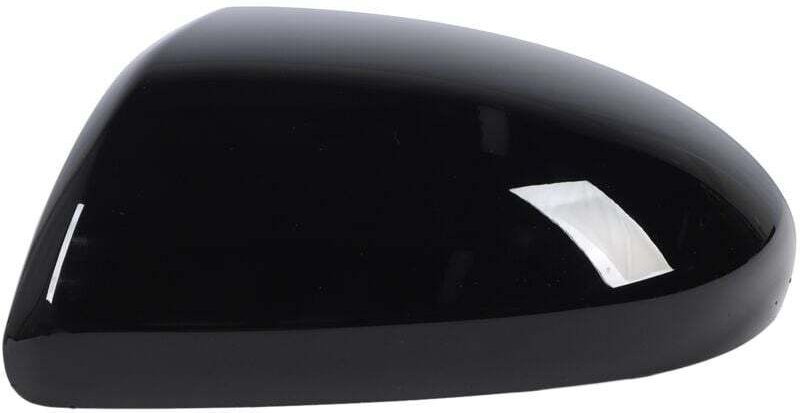 Aiperq - Wetterfeste Kunststoff-Seitenspiegelabdeckung für Außenspiegel Schwarz Links