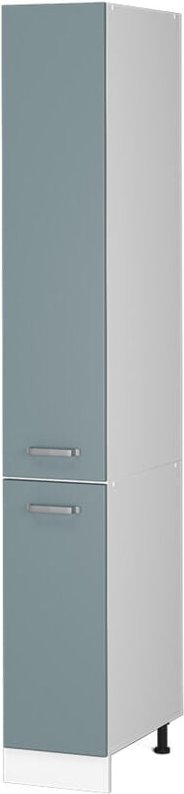 Thumbnail - Vicco - Hochschrank R-Line, Blau-Grau, 30 cm mit Türen