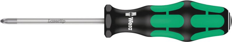 Kreuzschlitz-Schraubendreher Pozidriv pz 1 x 80 mm - Wera