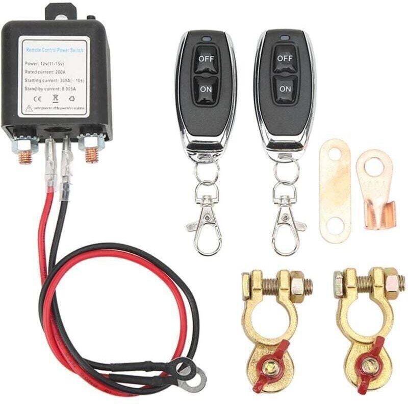 DC12V-Fernbatterieabschaltung, Diebstahlsicherung für Autos, verhindert Batterieentladung, Hochstrom-Hauptbatterieabscha...