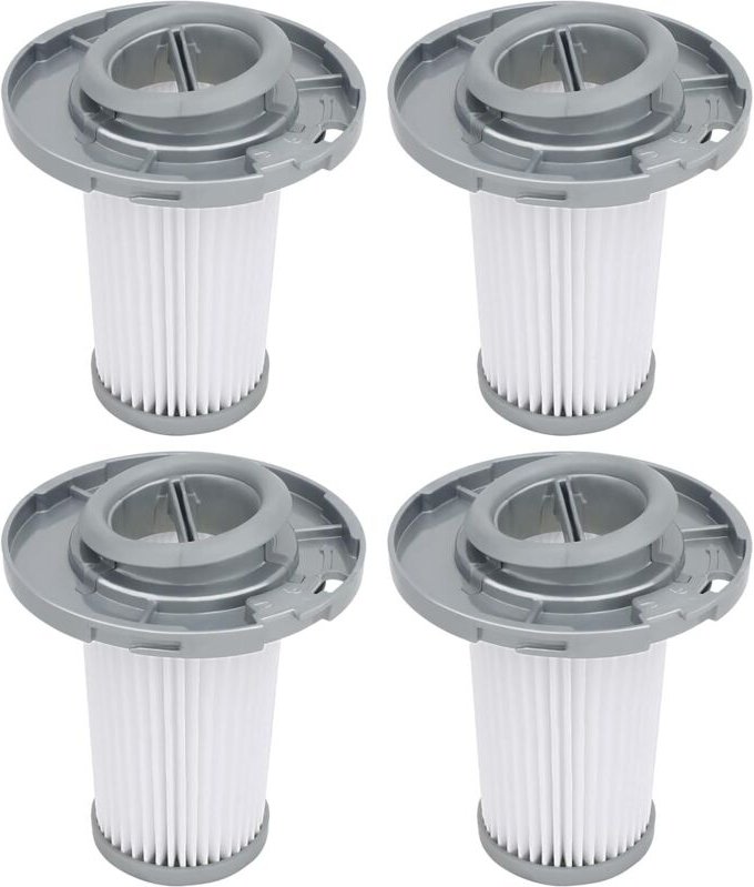 4er-Pack Ersatzfilter für Rowenta X-Force Flex 8.60 RH96XX RH9611 RH9637 RH9638 RH9639 und X-PERT 6.60 RH68XX RH6821 RH6...