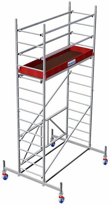 Krause Alu Fahrgerüst / Faltgerüst ProTec XS (2,90 m - 11,80 m Arbeitshöhe)