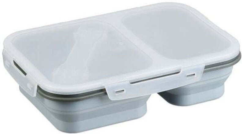 Faltbare lunchbox mit 2 fachern