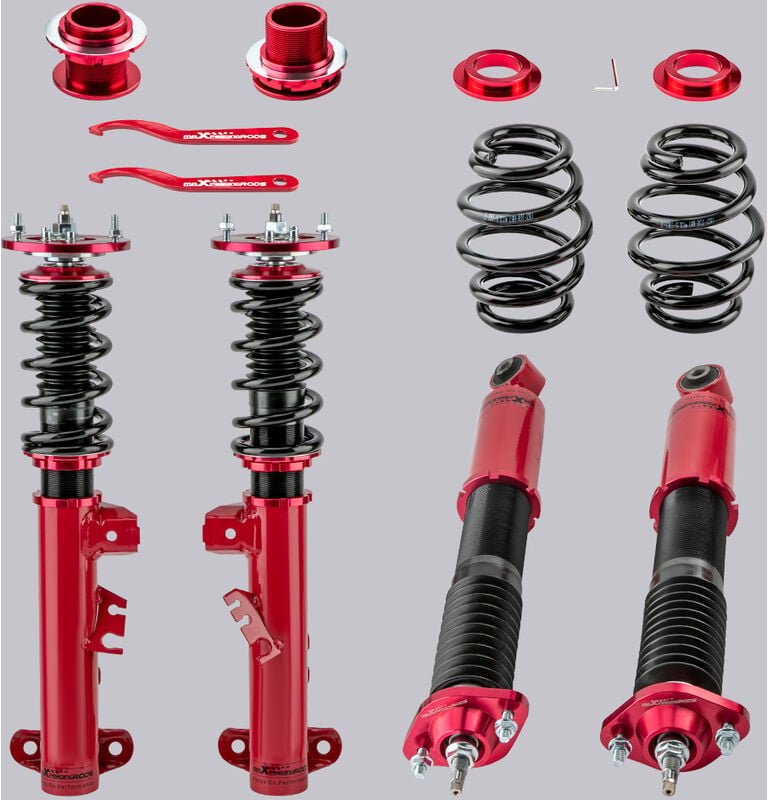 Fahrwerk Stoßdämpfer verstellbar Für BMW 3er E36 Model 316i 318i 323i 325i 328iGewindefahrwerk Stodmpfer Dmpfung einstel...