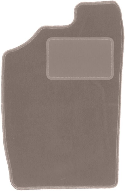 Beige Fahrermatte für: Daihatsu Cuore V Schrägheck (1997-2003)