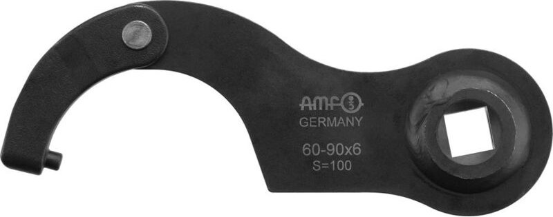 Gelenk-Hakenschl.1/2 Zoll 60- 90mm mitNase - AMF