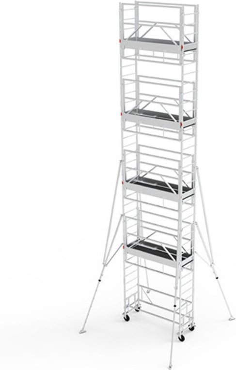 Matisère - Echafaudage 4 plateaux - Hauteur max. de travail 10.29m - ECS820T-MDS1