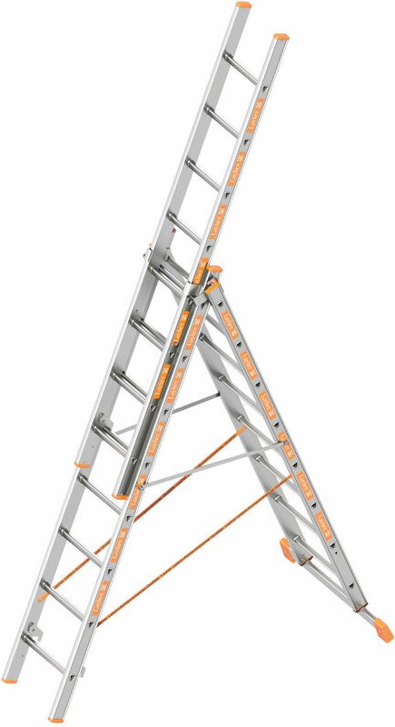 Layher Topic 1040 Allzweckleiter 3x8 Sprossen