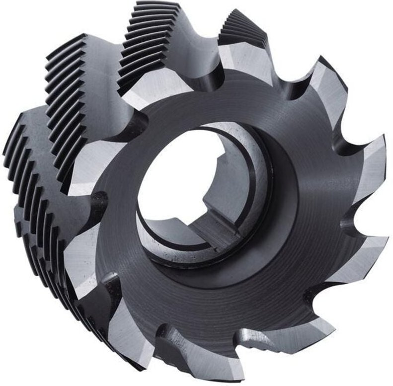 Walzenstirnfräser DIN 1880 Typ NR Nenn-Ø 50 mm HSS-Co5 TiCN Schneidenanzahl 8