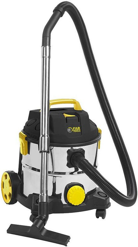 Wasser- und Staubsauger 20 l 1400 w 18 kpa mit Zubehör - NET-UP20IC - Fartools