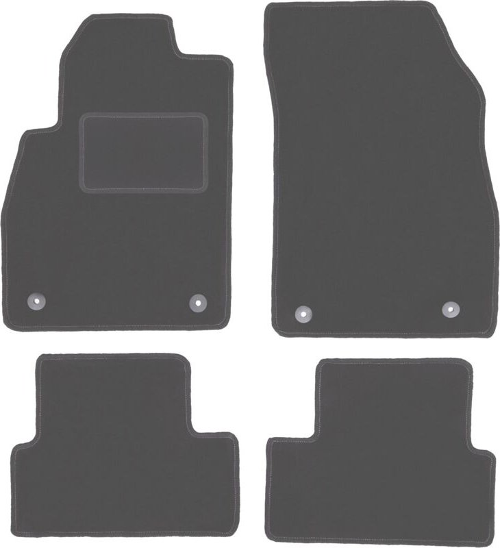 Graphit-Fußmatten für: Chevrolet Cruze Fließheck, Limousine, Kombi (2008-2016)