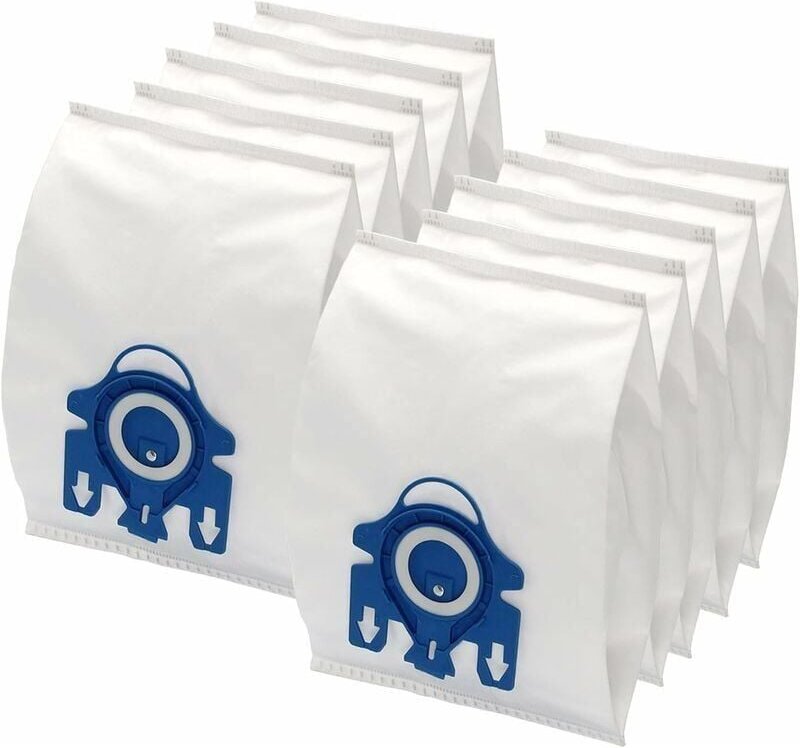 Thumbnail - 10 pezzi Sacchetti per aspirapolvere, Sacchetti per la raccolta della polvere per Miele Compact C1, C2, Sacchetti 3D Eff...