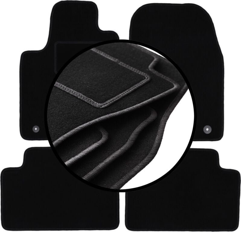 Komplettset Veloursmatten für: Dodge Durango III FL SUV (2013-2020)