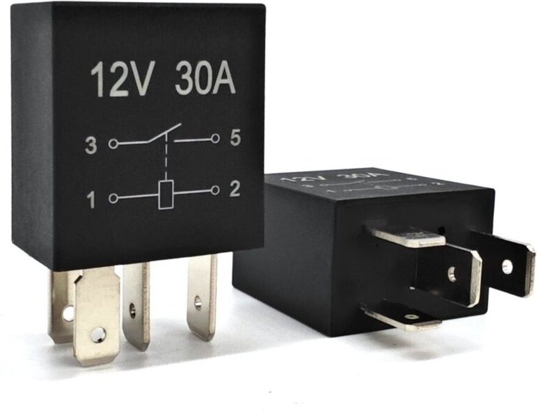 Stück Universalrelais 12V, 30A, 4-polig