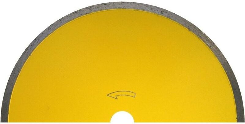 Tectool - diamantscheibe, geschlossener rand, ø 350 mm