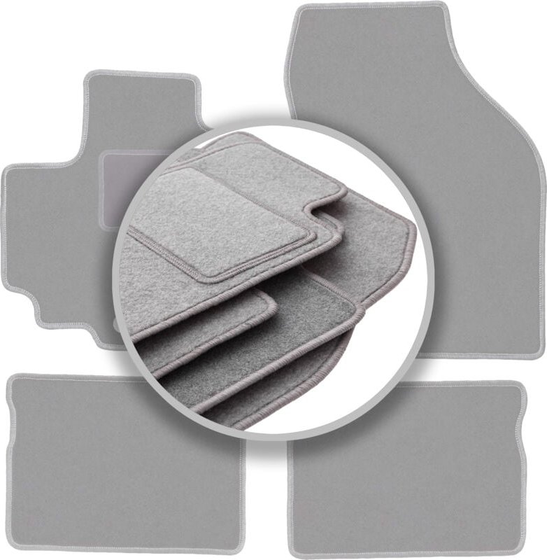 Graue Automatten für: Suzuki Celerio Fließheck (2014-)