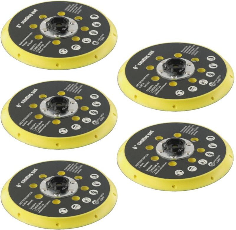 Schleifteller Stützteller Haftteller 150mm für Makita BO6030 BO6040, Festool RO1 ET2 ES150 ETS150 Exzenterschleifer - 5 ...