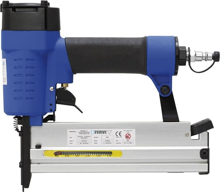 Fervi - druckluft tacker nagler drucklufttacker druckluftnagler nagelgerät 0585