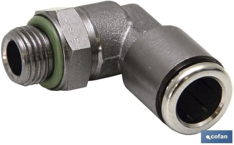 Tee T-10 R-3/8 drehbarer zylindrischer Außenwinkel