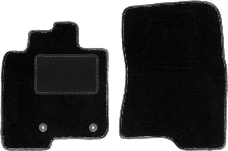 Vordere Matten schwarz für: Mitsubishi Pajero IV kurz (2006-2018)