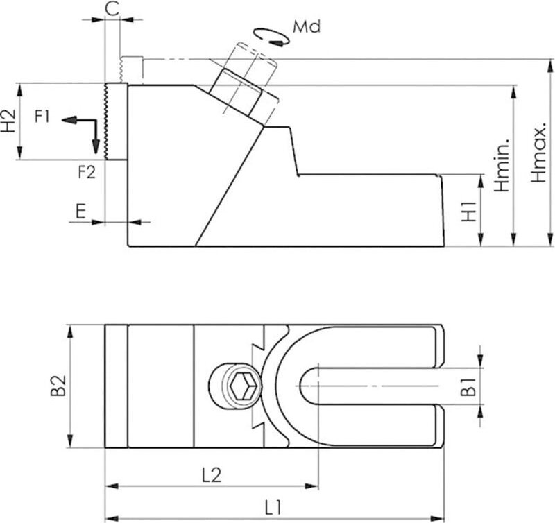 AMF Seitliche Abdeck. T-Nuten 6486AO 16mm
