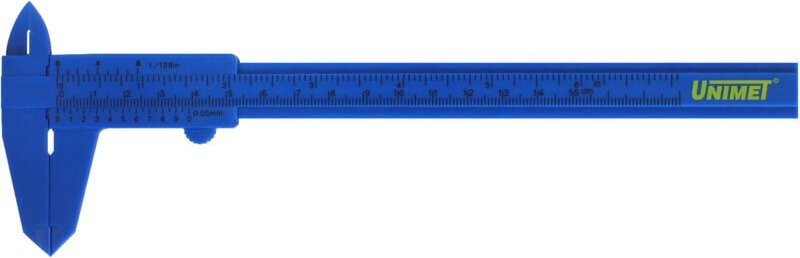 Thumbnail - Unimet Kunststoff-Messschieber 150 Mm - U-999-1001