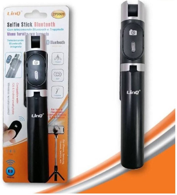 Trade Shop - selfie-ständer jack selbstauslöser ausziehbarer stick bluetooth-stick ZP9905 -