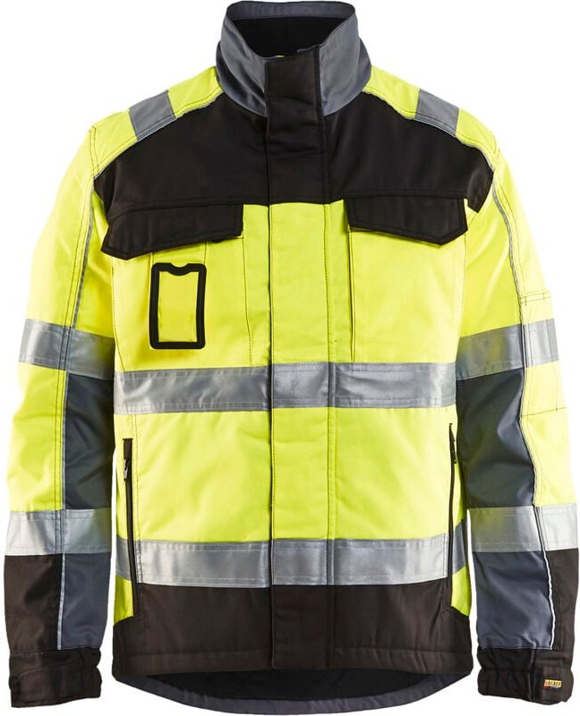 Winter-Transportjacke 4851 - Neon Gelb/Schwarz M