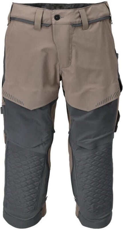 Dreiviertel-Hose 22249-605-5689 Gr. 56 dunkles sandbeige/anthrazitgrau - Mascot