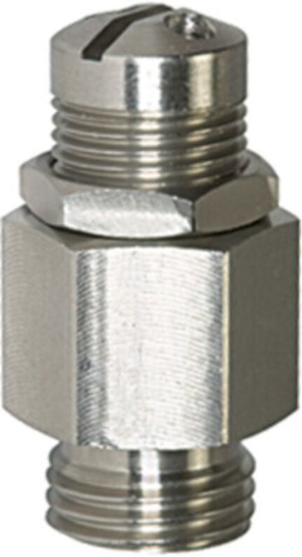 Mini-Abblasventil Edelstahl, g 1/4, Ansprechdruck 30,0 - 60,0 bar - Riegler