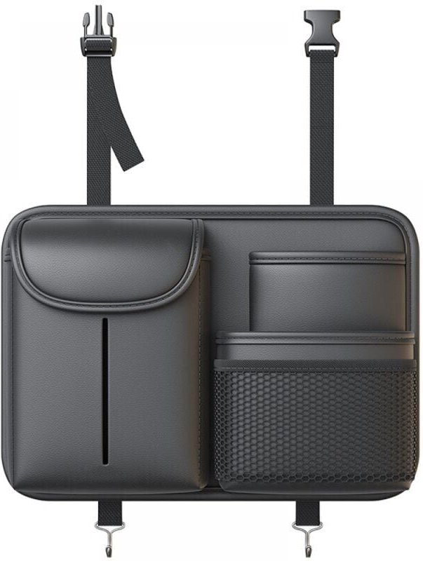 Autositz-Rücken-Organizer für Nissan 350Z 370Z Kicks, Aufbewahrungstasche für den Rücksitz-Organizer mit Taschentuchbox-...