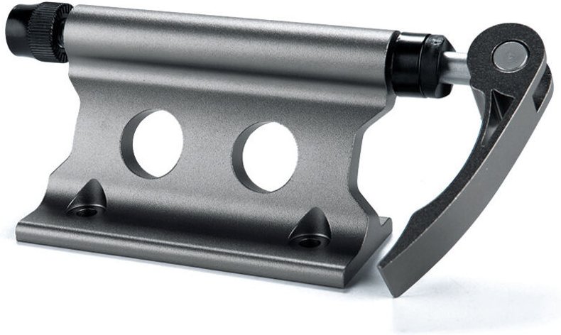 Fahrradgabel-Klemmhalterung, Aluminiumlegierung, Fahrradgabelklemme, silberfarbene Fahrrad-Vordergabelklemme – Schnellsp...