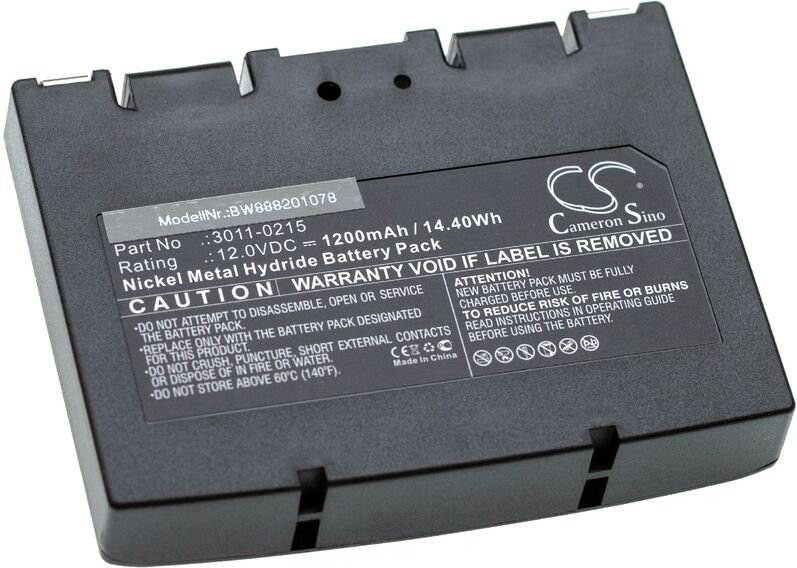 vhbw Akku Ersatz für Minelab 3011-0215 für Metalldetektor (1200mAh, 12V, NiMH)